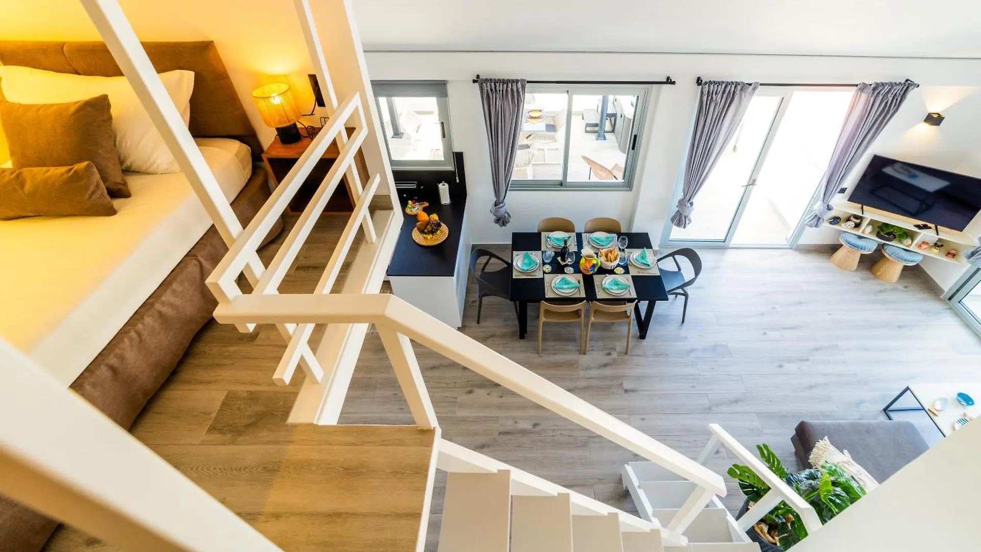Apartament La Casa De Playa - Atico Con Jacuzzi Y Vista Mar Los Cristianos  Hiszpania